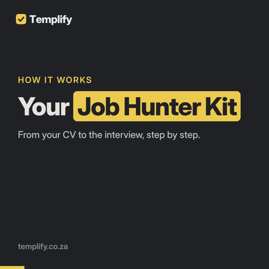 Job Hunter Kit